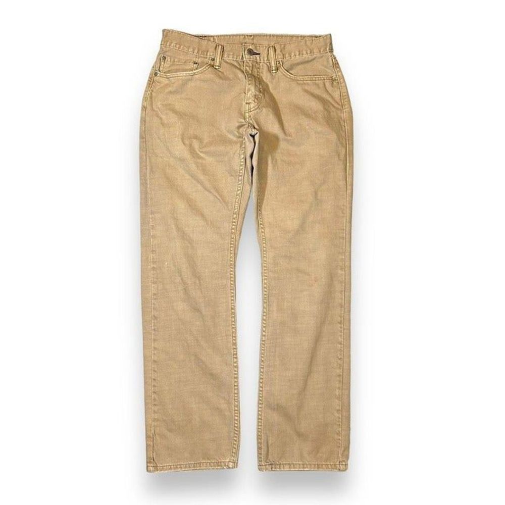 Vintage Levis 514 White Tab Classic straight-fit Beige Jeans Mens‎ 32x32